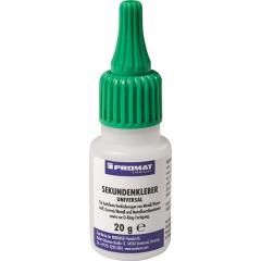 Sekundenkleber Univ.20g NSF S4 farblos Flasche PROMAT CHEMICALS | 10 Stück