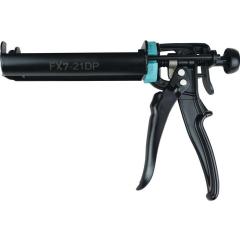 2K-Dosierpistole FX7-21DP f.2K-Kartuschen b.220 ml Übersetzung 17:1 IRION
