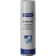 Zahnradspray 500 ml schwarz Spraydose TECWERK CHEMICALS | 6 Stück