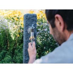 Übergangsstück GEKA plus MS verchr.Klaue u.Stecker GEKA | 5 Stück