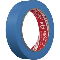 Glattkreppband 3508 SMOOTH-TEC® glatt blau L.50m B.24mm KIP | 9 Stück