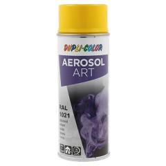 Buntlackspray AEROSOL Art rapsgelb glänzend RAL 1021 400ml Spraydose | 6 Stück