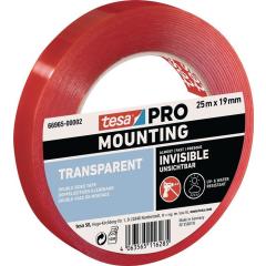 Montageband Mounting PRO Transparent 66965 transp.L.25m B.19mm TESA | 8 Stück