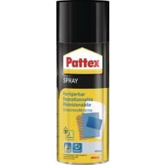 Sprühkleber Power Spray transparent/leicht beige 400ml Spraydose PATTEX | 6 Stück