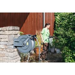 Schlauchaufroller PA30 Anschl.-Gew.33,25mm G 1 AG Zoll pulv.STA GEKA