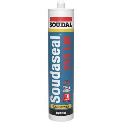 Hybridpolymerdichtstoff SOUDASEAL 215 LM weiß 290ml Kartusche SOUDAL | 12 Stück