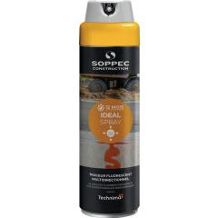 Markierungsspray IDEAL neonorange 500ml Spraydose SOPPEC | 12 Stück