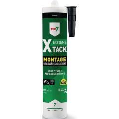 Montagekleber X-TACK schwarz 290ml TEC7 | 12 Stück