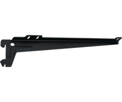 Winkelträger 10300 L.180mm p.Träger 55kg STA schwarz | 10 Stück