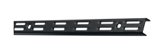 Wandsch.L.1000mm schwarz ma STA zweireihige Lochung ALFER ELEMENT SYSTEM | 10 Stück