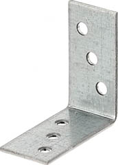 Winkelverbinder, Stahl sdmverz., | 40 x 40 x 20 x 2 mm | - 100 Stück