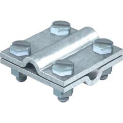 Kreuzverbinder DIN EN 62561-1 rund/rund 8-10mm TZN STA | 25 Stück