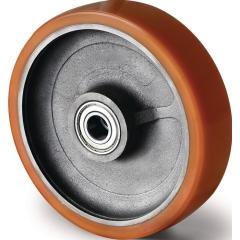 Ersatzrad D.125mm Trgf.550kg Polyurethan/Guss TECWERK