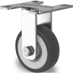 Bockrolle 75mm 75kg VG Gleitlager 67x60mm TECWERK