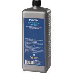Sägekettenhaftöl 75-95 mm²/s (bei 40GradC) 1l Flasche TECWERK | 24 Stück