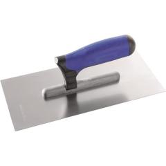 Glättekelle L.280mm B.130mm rostfr.m.Ku.-Griff VA S.0,7mm TECWERK | 10 Stück