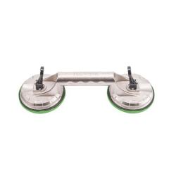 Saugheber Trgf.80kg Kopf-D.118mm 2 Köpfe Alu TECWERK