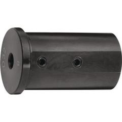 Reduzierbuchse Form 1 Bohrungs-D.12mm AD 25mm Einspann-L.46mm TECWERK