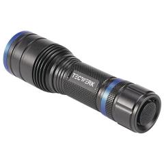 LED-Taschenlampe 150-500 lm 3xAAA 100/170m schwarz TECWERK