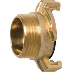 Gewindestück MS AG 1/2 Zoll PROFEC | 10 Stück