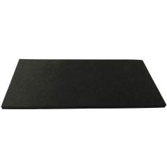 Zellkautschukplatte B.1m L.10m D.3mm EPDM schwarz ITES | 10 Stück