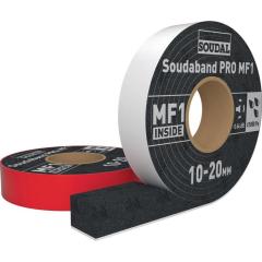 Multifunktionsdichtband SOUDABAND PRO MF1 63/6-15mmxL8m schwarz Rl.SOUDAL | 7 Stück