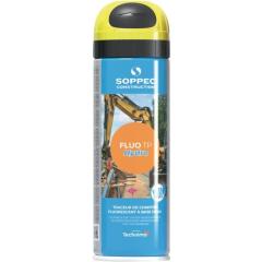 Baustellenmarkierspray Fluo TP Hydro neongelb 500ml Spraydose SOPPEC | 12 Stück