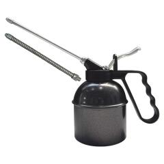 Spritzöler MSM 500 Metall 500ml anthrazit-grau Messingpumpe SAMOA HALLBAUER