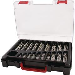 Spiralbohrermagazin DIN 338 TypN 1-10mm steig.um 0,5mm HSS 170tlg.RUKO