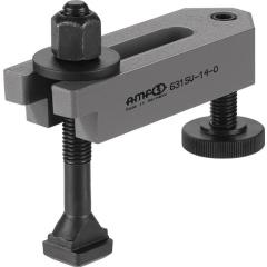 Spanneisen Nr.6315V f.T-Nut 12mm L.125mm Spannschraube M12x12x100mm AMF