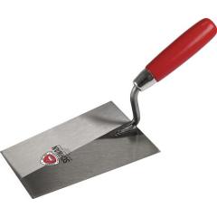 Tiroler Maurerkelle L.315mm B.125mm Holzheft,S-Hals rostfr.Stahl SCHWAN | 10 Stück