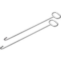 Kanaldeckelheber L.800mm m.U-Haken verz.HÄRKE