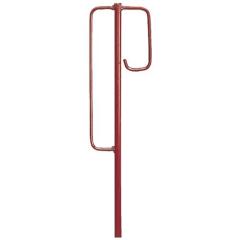 Laterneneisen Berliner Modell 1250x12mm Berliner Modell rot | 10 Stück