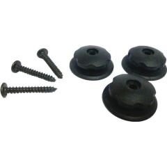 Rundknöpfe 20 St./Set Hartplastik HP AUTOZUBEHÖR