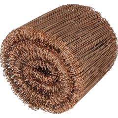 Betonbindedraht D.1mm L.160mm dop.· verkupfert H+R | 1000 Stück