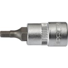 Steckschlüsseleinsatz 1/4 Zoll 6-kant SW 8mm L.32mm PROMAT