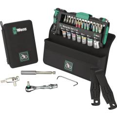 Bit-/Steckschlüsselset Bicycle Set 3 A 38-tlg.BZT PH/TORX®/Schlitz/6-KT.WERA