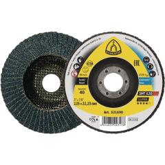 Fächerscheibe SMT 626 Supra D.180mm K.60 6Grad kon.INOX ZK KLINGSPOR | 10 Stück