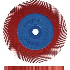 Radialbürste SUNBURST Ø152xB12,7x25,4mm 220 Alox/Korund TYROLIT