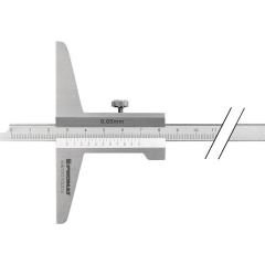 Tiefenmessschieber DIN 862 200mm ger.Schiene 10x4,5mm PROMAT