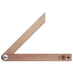 Schmiege Schienen-L.350mm Weißbuche m.Flügelmutter ECE