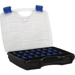 Sortimentskasten Basic Line B388xT290xH61mm 24 Fächer m.Profilraster