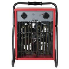 Elektroheizer 345 m³/h 0/4500/9000 W 16 A EUROM