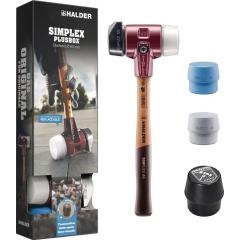 Schonhammer Starterkit SIMPLEX L.180mm Kopf-D.80mm HO Flaschenöffner,2 Eins.