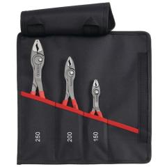 Greifzangenset TwinGrip® Inh.3-tlg.atram.Rolltasche KNIPEX