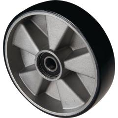 Lenkrad Polyurethan Naben-L.43mm Rad-B.50mm D.200mm Guss-Felge