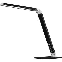 Schreibtischleuchte Magic Light Alu.schwarz H.max.420mm Standfuß m.LED HANSA