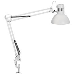 Schreibtischleuchte Metall weiß H.44cm Klemmfuß LED MAUL