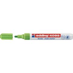 Kreidemarker 4095 hellgrün Strich-B.2-3mm Rundspitze EDDING | 10 Stück