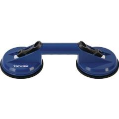 Saugheber Trgf.80kg Kopf-D.118mm 2 Köpfe ABS Ku.TECWERK